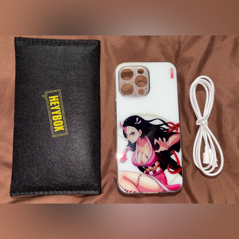 Heyybox iPhone 14 Pro Max Demon Slayer Nezuko Case